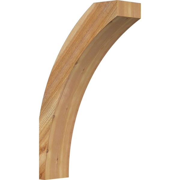 Ekena Millwork 6"W x 18"D x 30"H Thorton Rough Sawn Knee Brace, Western Red Cedar BRC06X18X30THR00RWR - main